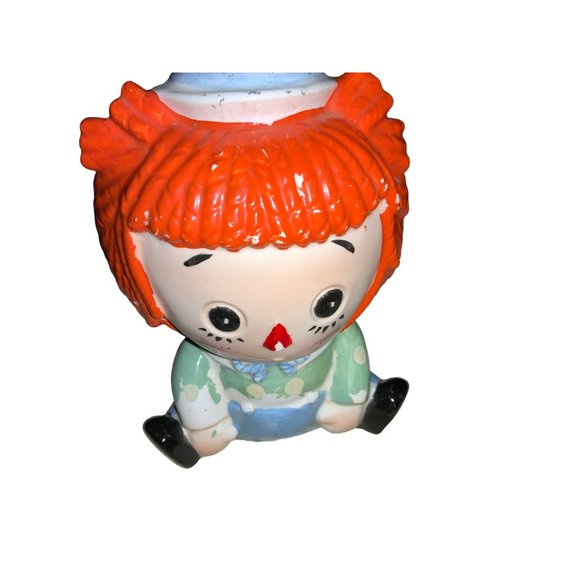 Lefton Raggedy Andy Planter - Picture 3 of 14